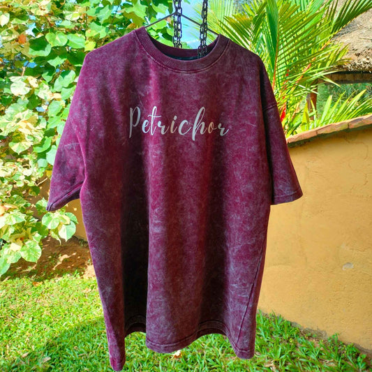 Petrichor | Tie&Dye Unisex  Oversized T-shirt