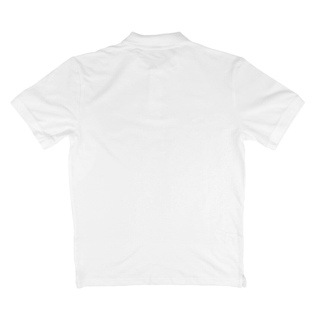 Basic White | unisex polo T-shirt