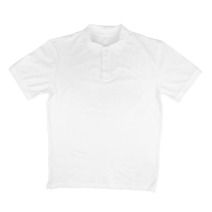 Basic White | unisex polo T-shirt