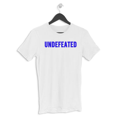 Undefeated White | Unisex graphic T-shirt