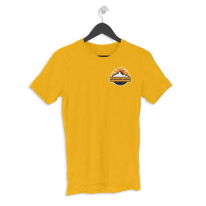 Adventure Begins | Yellow | Unisex Graphic T-shirt